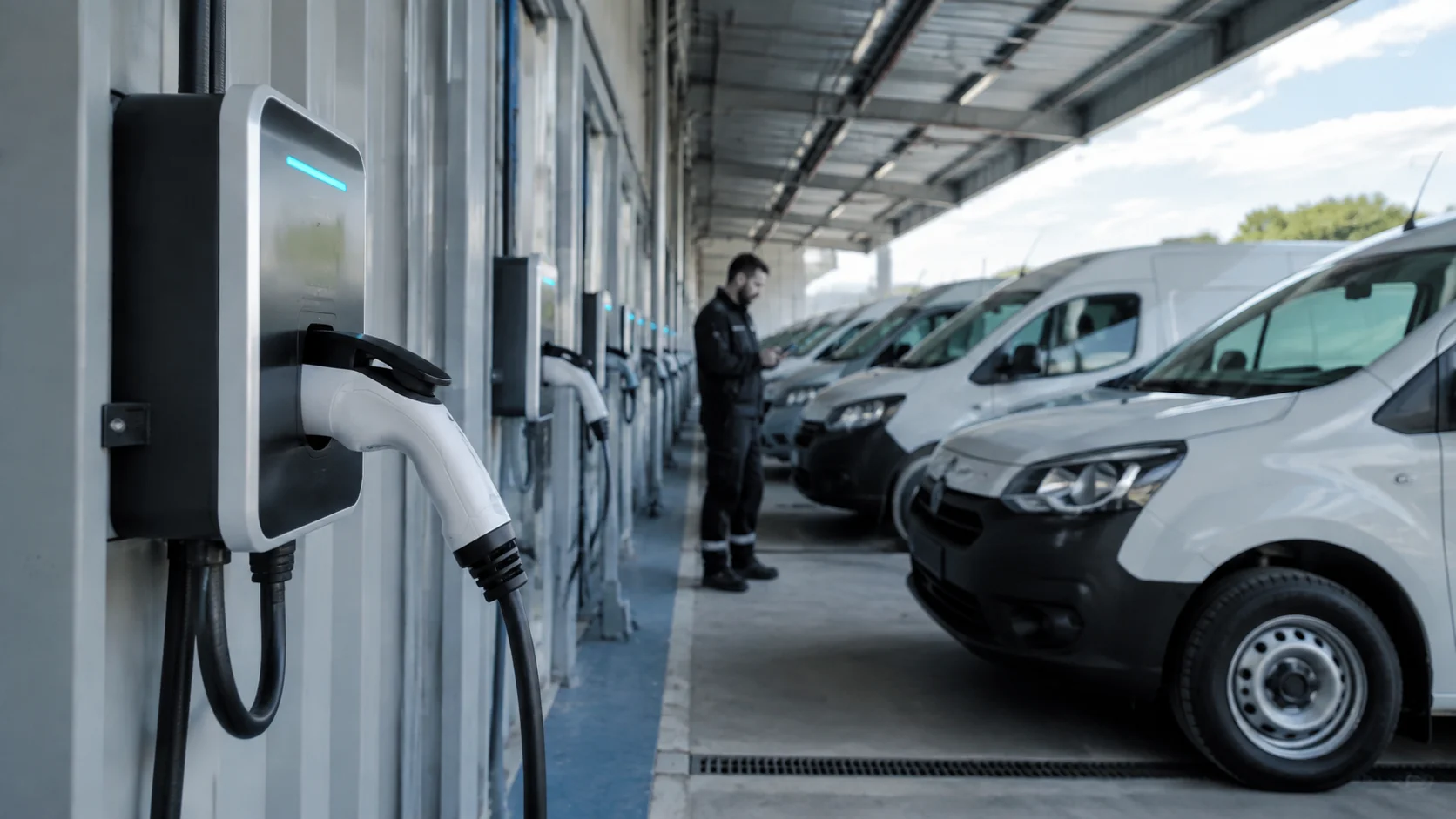 Cuántos cargadores necesita una base de vehículos eléctricos