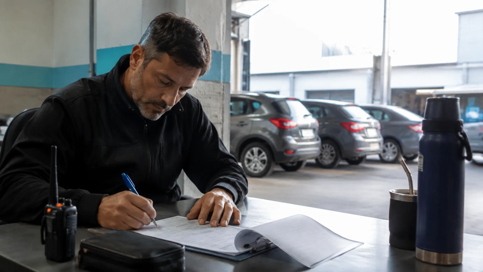 Base sin electricidad o internet: cómo continuar el despacho de vehículos