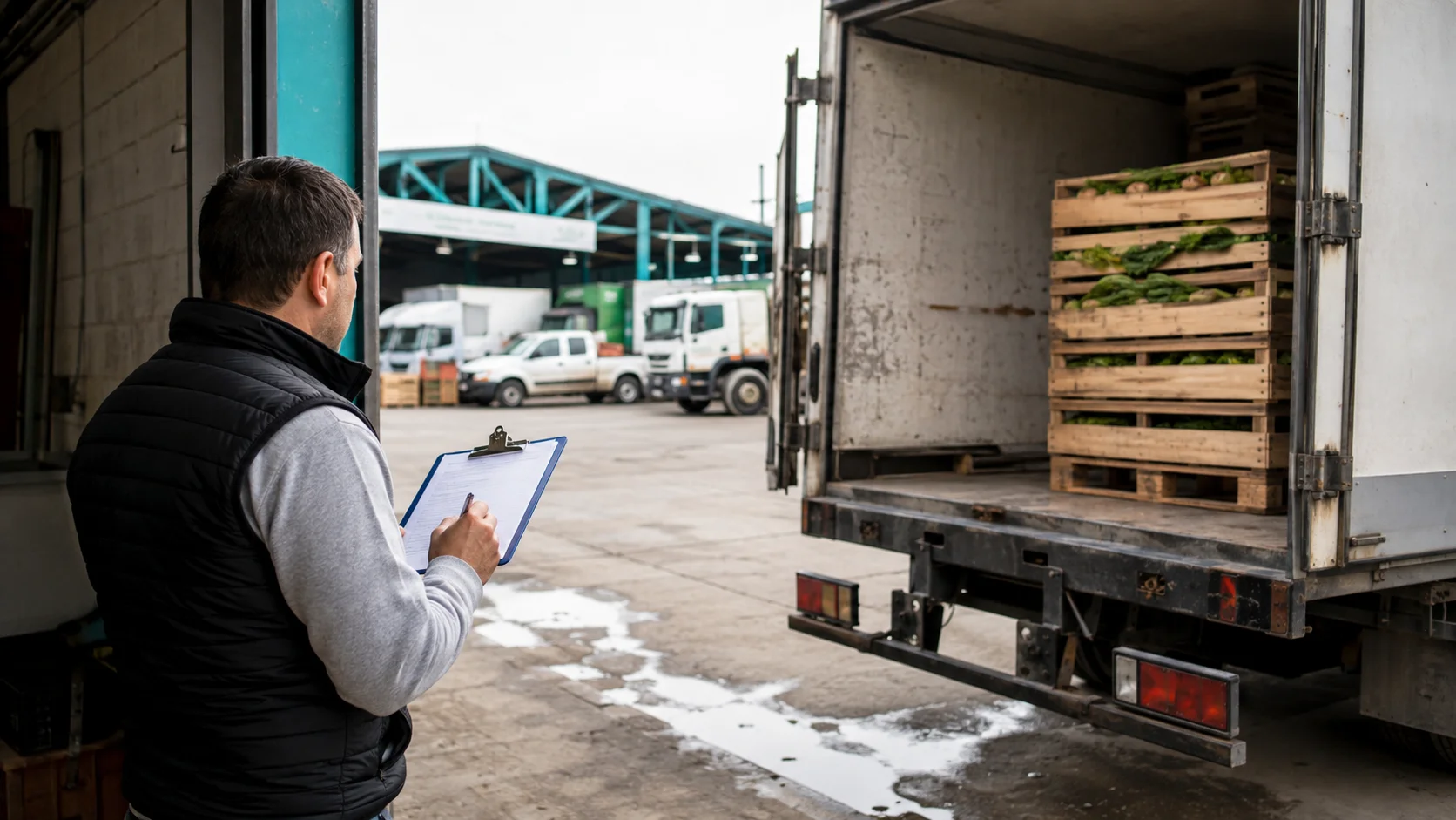 Entrega de alimentos en un mercado concentrador: qué pide el establecimiento además de la documentación del viaje