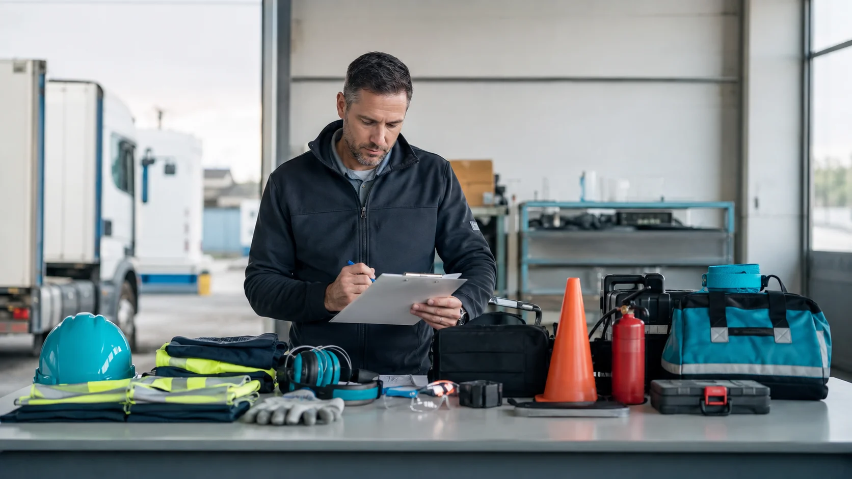 Checklist de equipamiento de seguridad según la operación