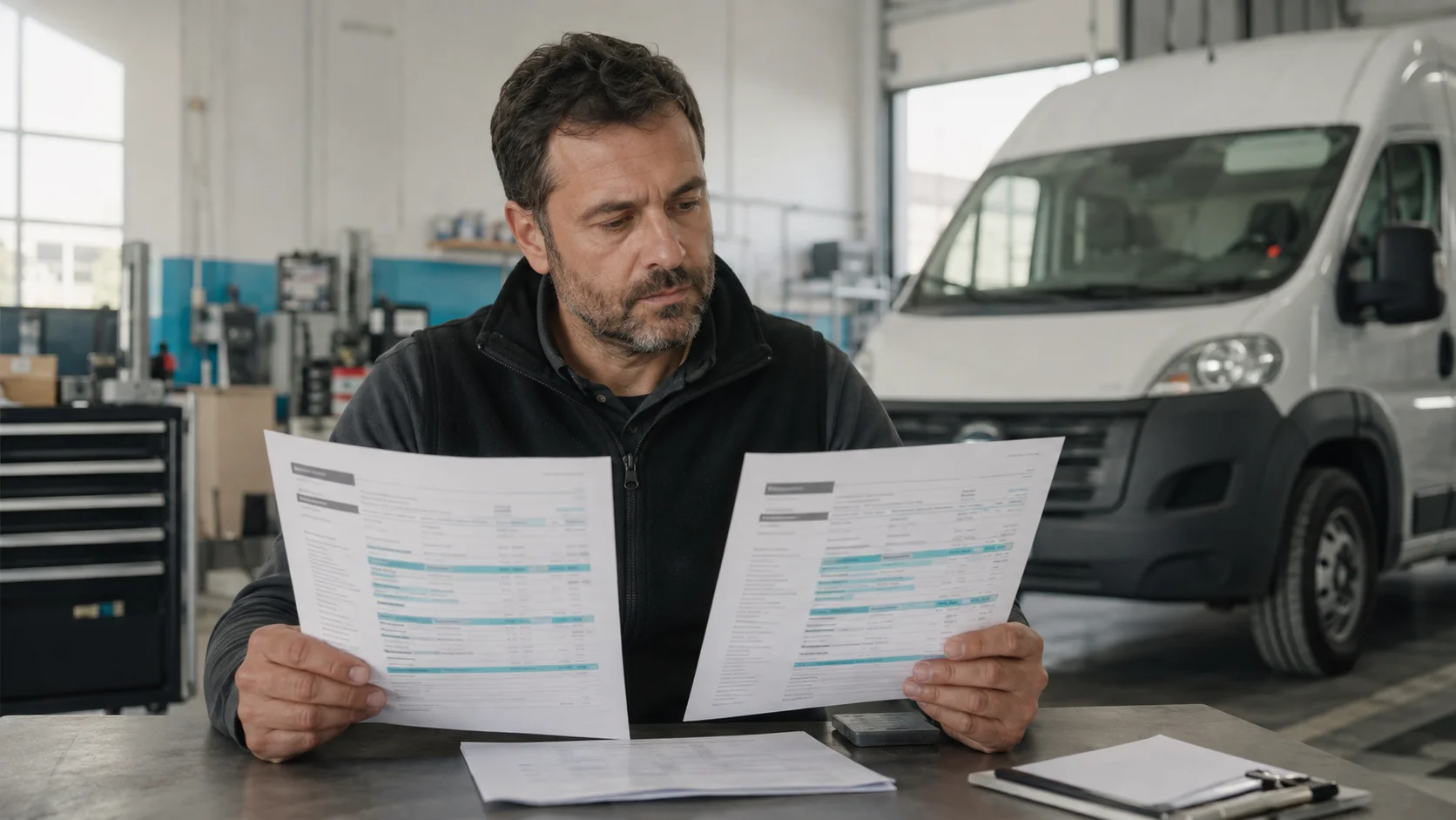 Cómo comparar presupuestos de talleres para un mismo trabajo