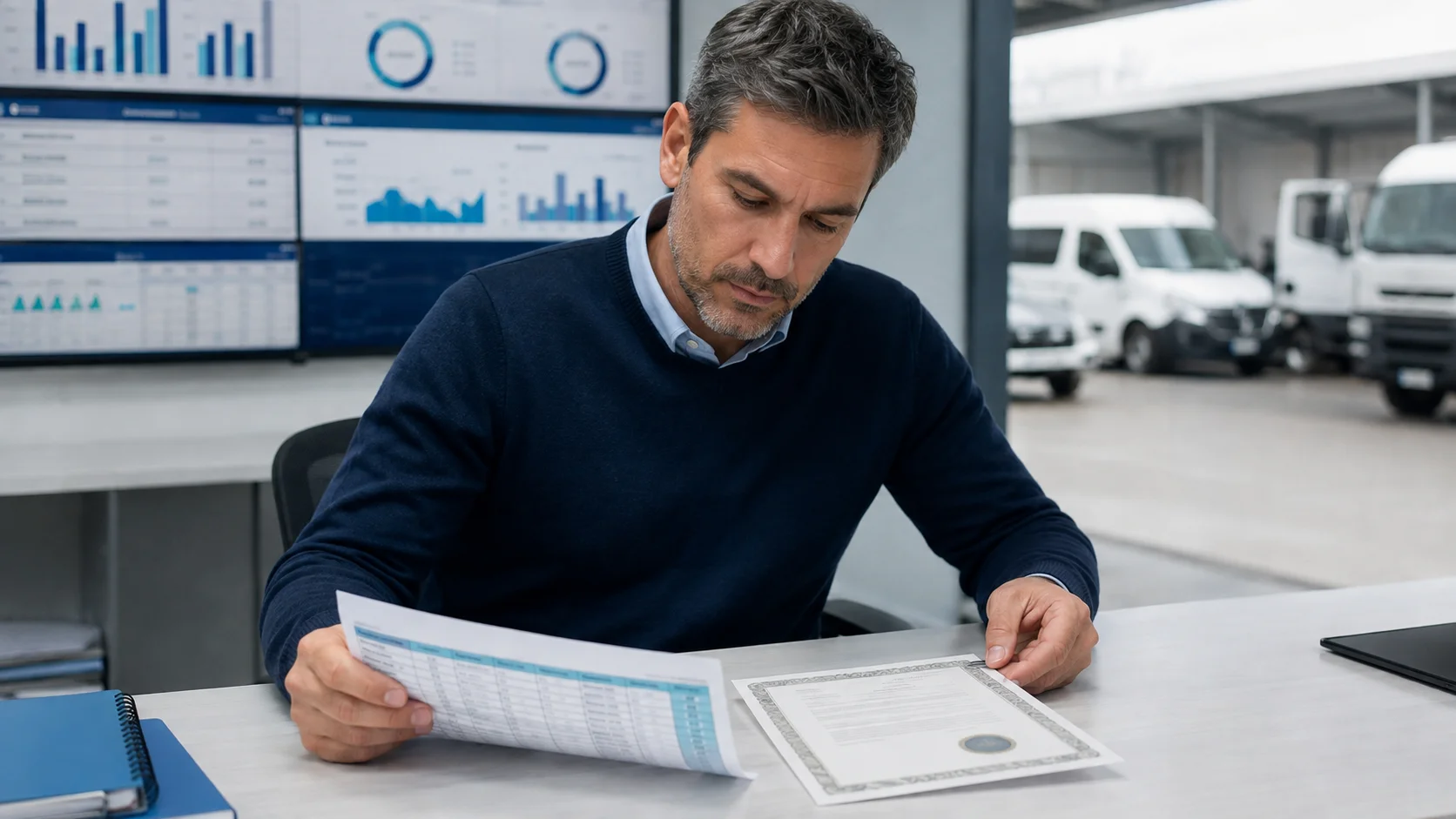 Cómo mantener una matriz de requisitos legales de la flota
