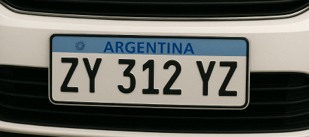 Ingresá tu patente o DNI